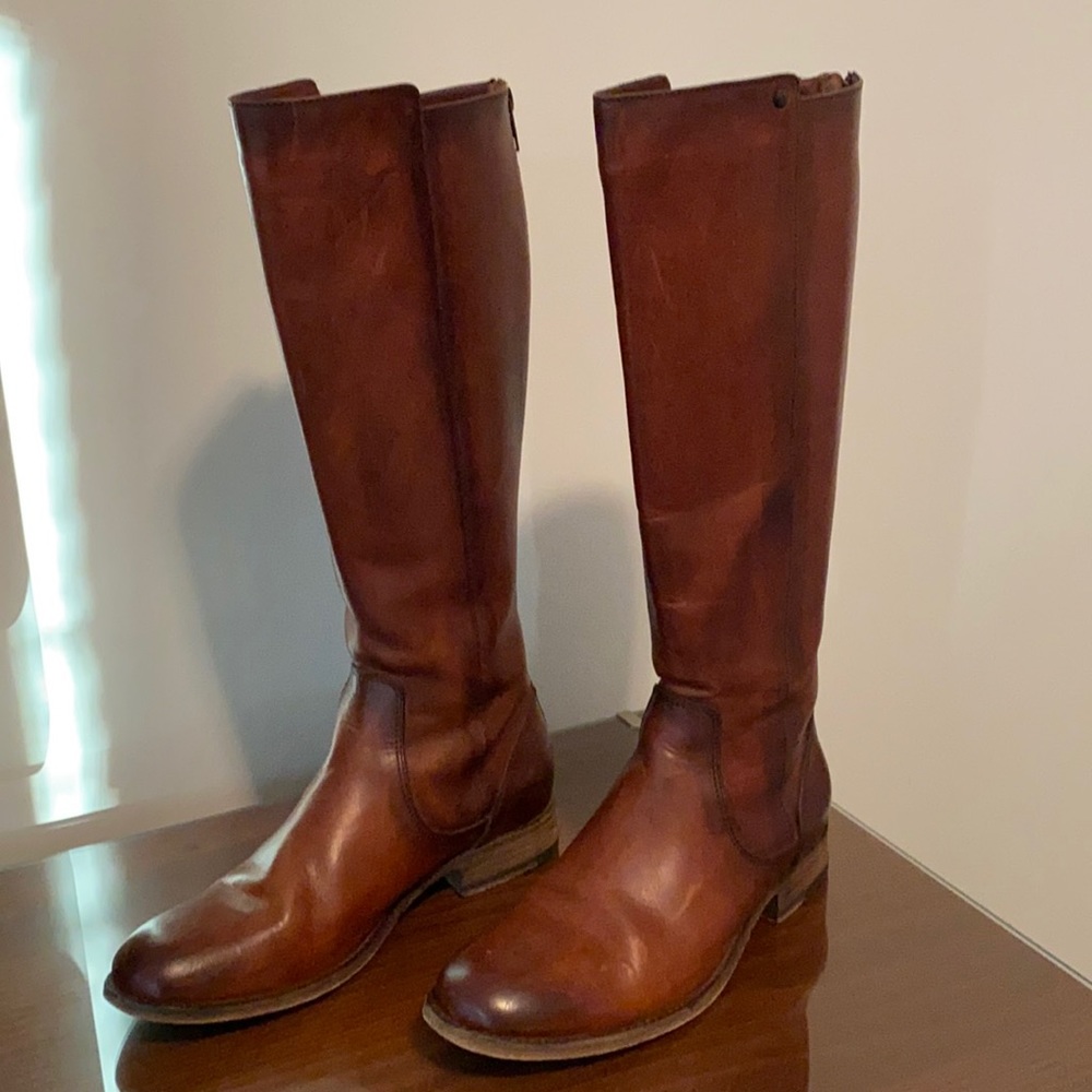 Frye Riding boots, cognac